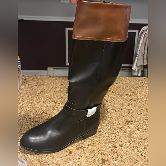 St John Bay Dan Wood Black Multi Boots - Picture 2 of 4